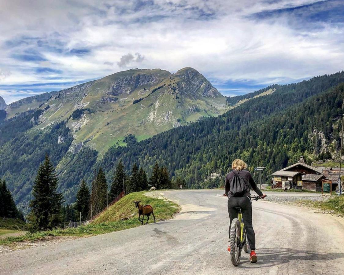 Micro-Lodge, Le Petit Nid D'Amour Montriond Dış mekan fotoğraf