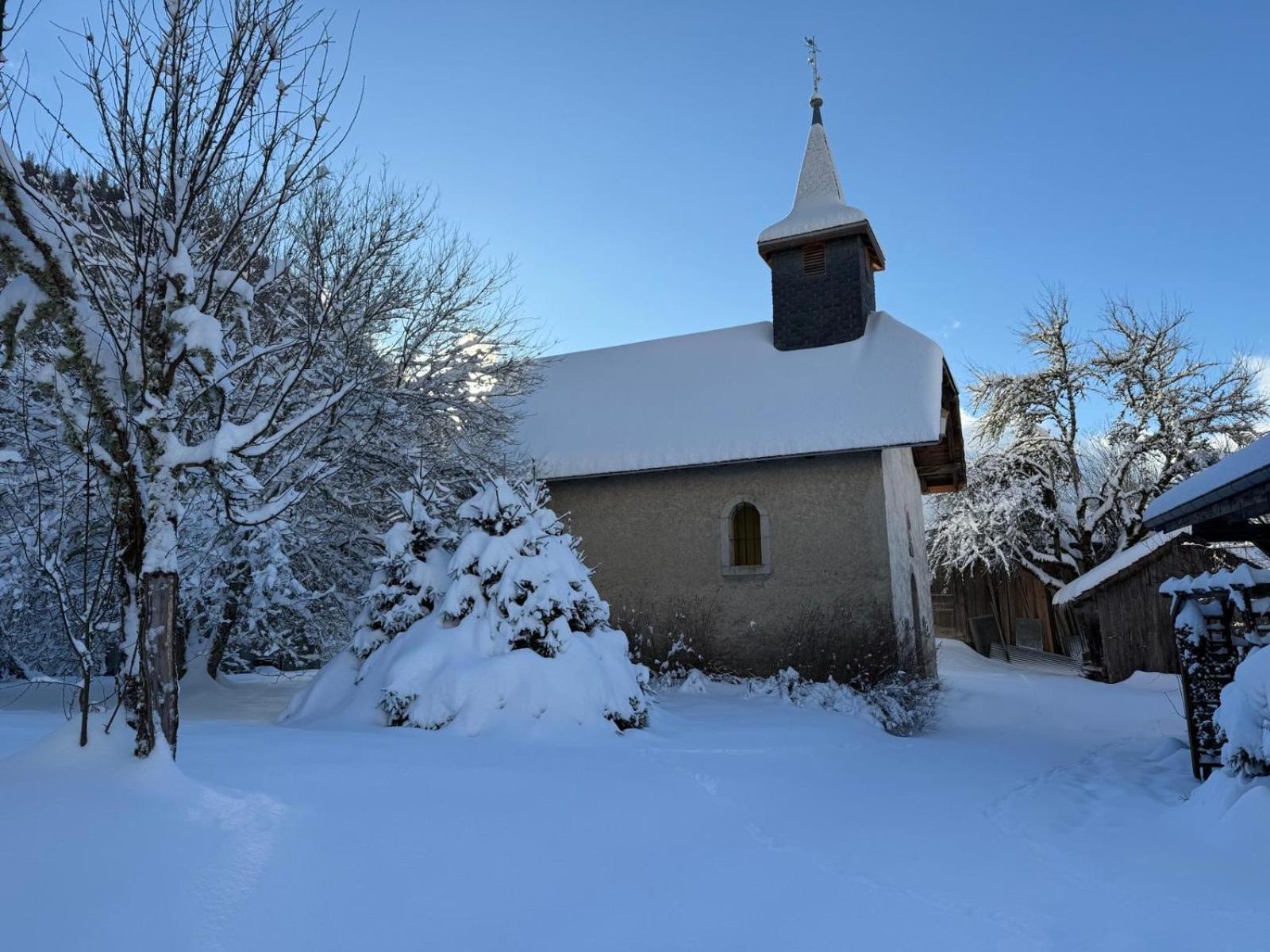 Micro-Lodge, Le Petit Nid D'Amour Montriond Dış mekan fotoğraf