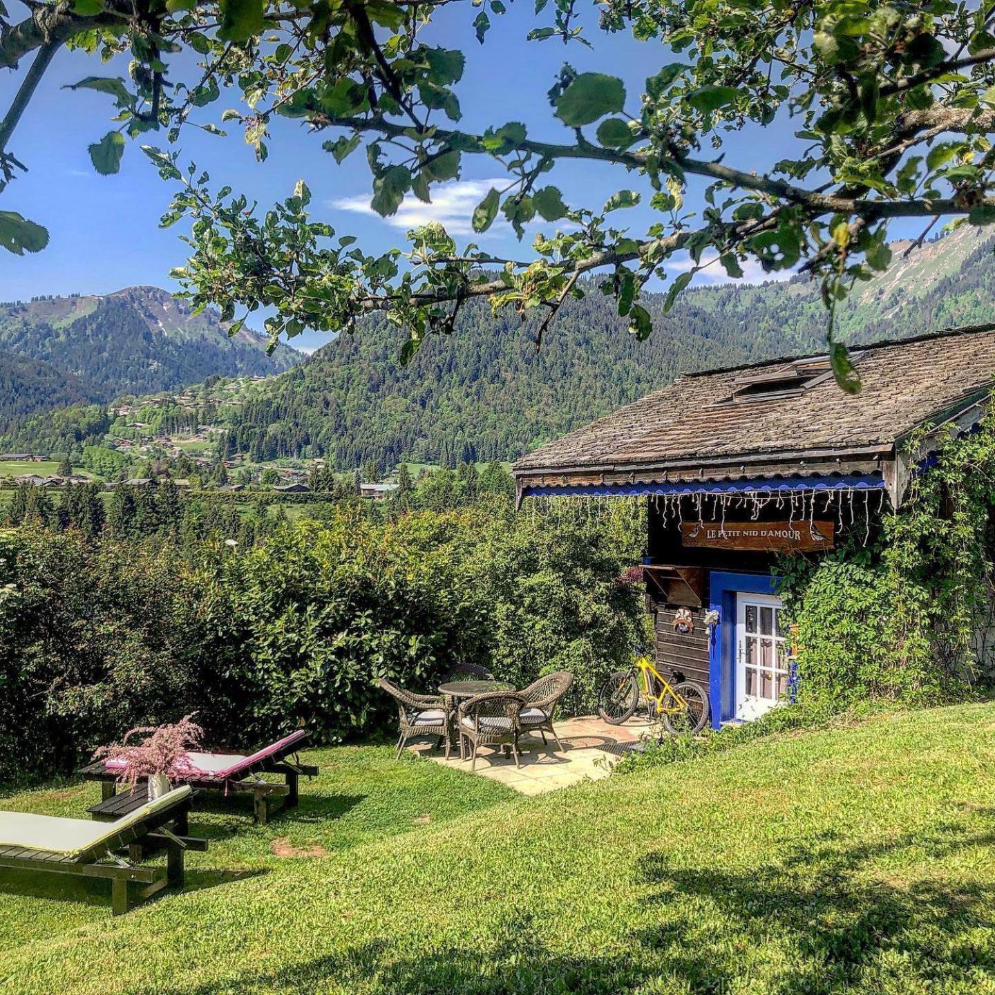 Micro-Lodge, Le Petit Nid D'Amour Montriond Dış mekan fotoğraf